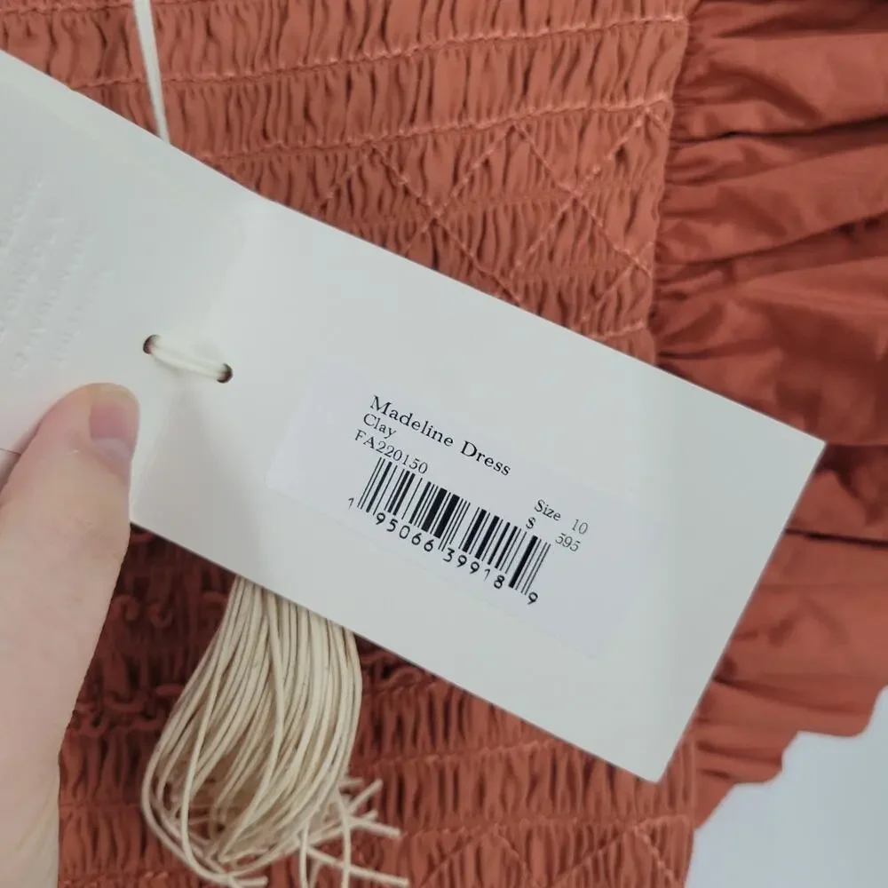 Ulla Johnson Clay Madeline Midi Dress 10 - Picture 11 of 14